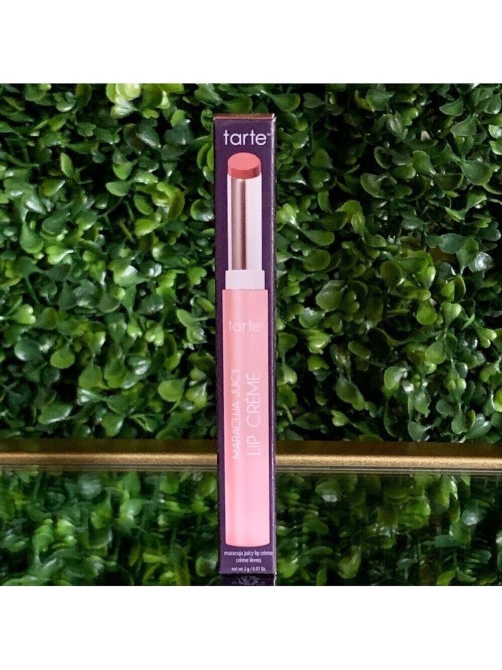 Tarte PEACHY PINK Maracuja Juicy Lip Creme | NEW | Full Size | Lip Crème
